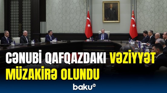 Danışıqların sülh sazişi ilə nəticələnəcəyini gözləyirik | Türkiyə Təhlükəsizlik Şurasının iclası