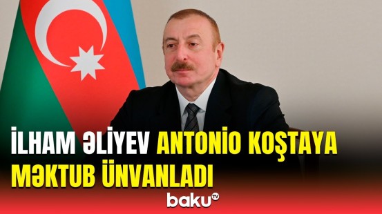 Dövlət başçısı İlham Əliyev Avropa İttifaqı Şurasının Prezidentini təbrik etdi