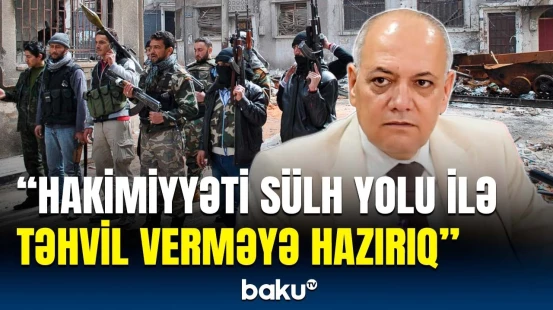 Suriya Baş naziri müxaliflərlə danışıqlara başladı | "Xalqın seçdiyi istənilən rəhbərliklə..."
