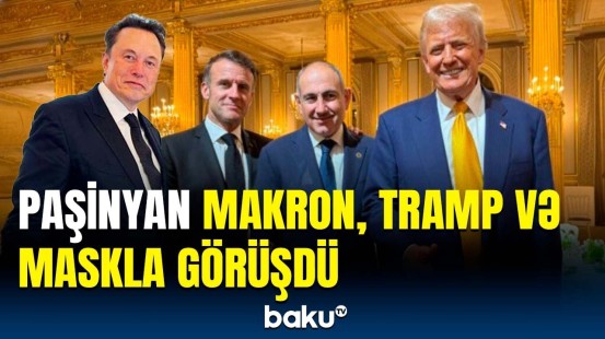 Paşinyan Fransadakı görüşlə bağlı paylaşım etdi