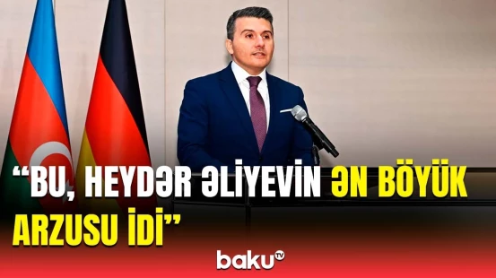 Heydər Əliyevin xatirəsi Berlində anıldı | Tədbirdə kimlər iştirak etdi?