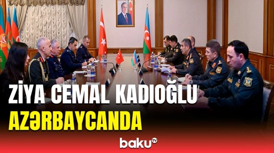 Zakir Həsənov Türkiyə HHQ komandanı ilə görüşdü | Nələr müzakirə edildi?