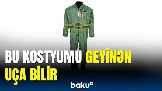 Almaniya sakini uçmağı reallaşdıran kostyumu görün necə hazırladı