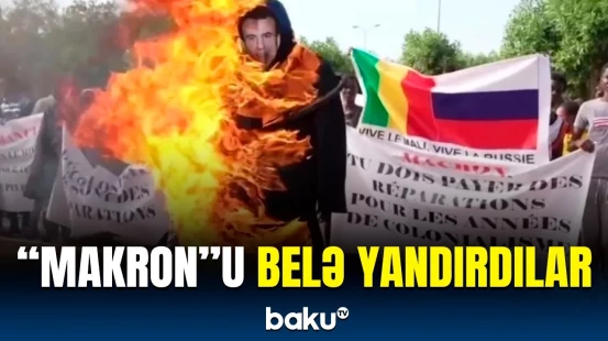 Malidə Fransa əleyhinə aksiya keçirildi | Fəalların Parisdən istəyi nədir?
