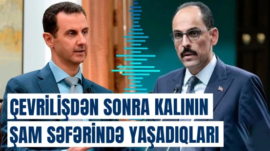 İbrahim Kalının Şam səfəri gündəm oldu | Məscidə gəlişi zamanı diqqətçəkən məqamlar