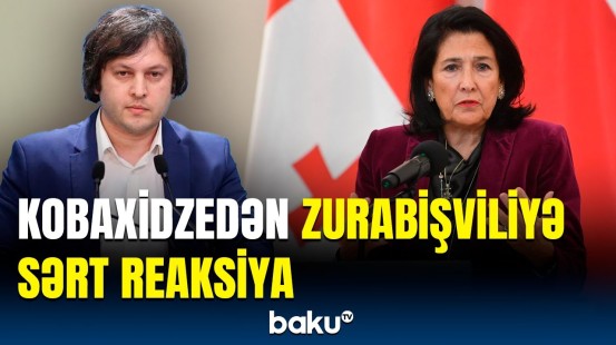 Bir ölkədə üç de-fakto ola bilməz! | Kobaxidze od püskürdü