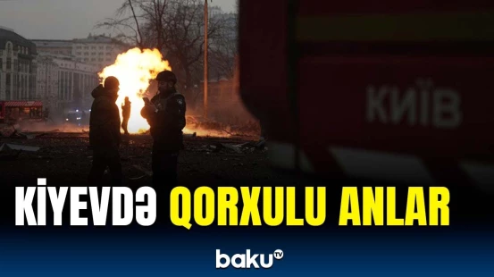 Kiyevdə həyəcan siqnalı | Ukraynadan yeni görüntülər yayıldı