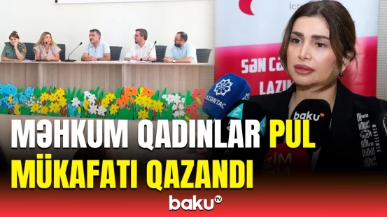 4 saylı cəzaçəkmə müəssisəsində marafon | Firuzə İskəndərova layihənin keçirilmə məqsədindən danışdı