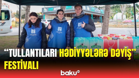 Azərbaycanda növbəti dəfə "Tullantıları hədiyyələrə dəyiş" festivalı keçirildi | Tədbirin məqsədi