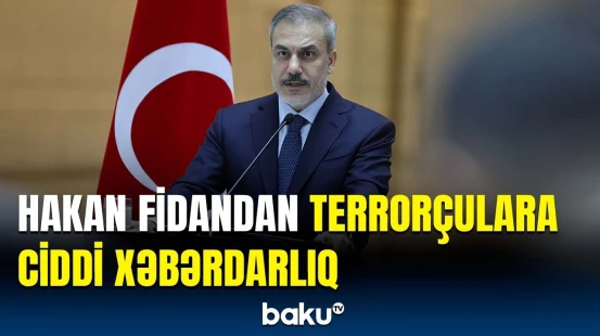 Suriyada PKK və YPG-yə yer yoxdur | Hakan Fidandan sərt mesaj