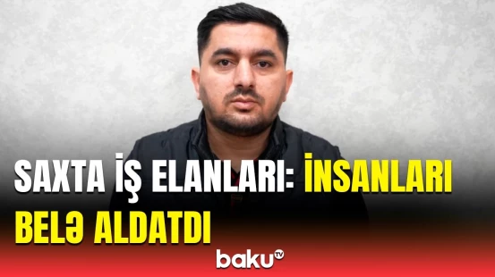 Saxta elanlarla dələduzluq edən şəxs tutuldu | DİN-dən əhaliyə xəbərdarlıq