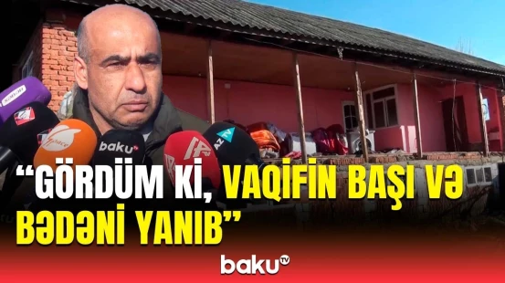 Masallıda yaşayış evində dəhşətli partlayış | Ev yanıb, hər yer uçub dağılıb