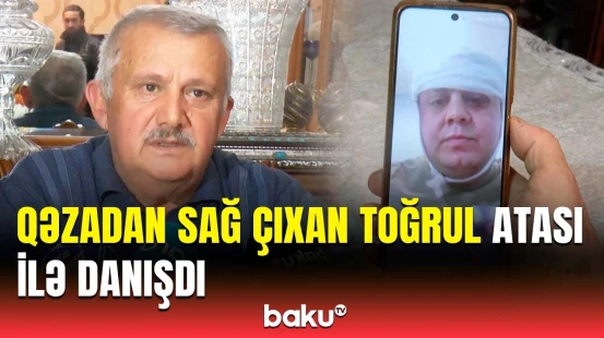 Qəzaya düşən təyyarədən xilas olunan Toğrul Cəfərovun vəziyyəti açıqlandı