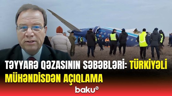 AZAL təyyarəsi Xəzərə endirilsəydi... | Türkiyəli təyyarə mühəndisindən diqqətçəkən şərh