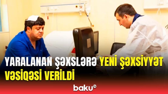 Təyyarə qəzasında yaralananlara səyyar “ASAN xidmət” göstərilib | Detallar açıqlandı