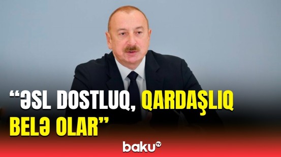 Prezident İlham Əliyev Qazaxıstana təşəkkür etdi