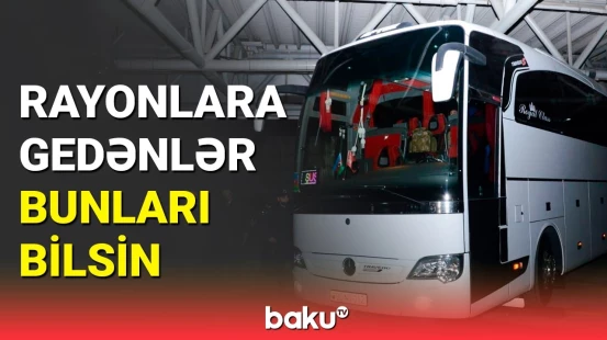 30 dekabrdan 6 yanvaradək... | AYNA-dan bölgələrə gedənlərə xəbərdarlıq