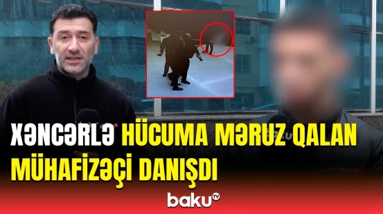 Bakının məşhur binasında silahlı münaqişə