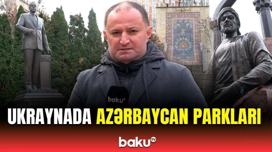 Kiyev sakinlərindən Azərbaycana təşəkkür | Bu, şəhərin ən gözəl parklarındandır