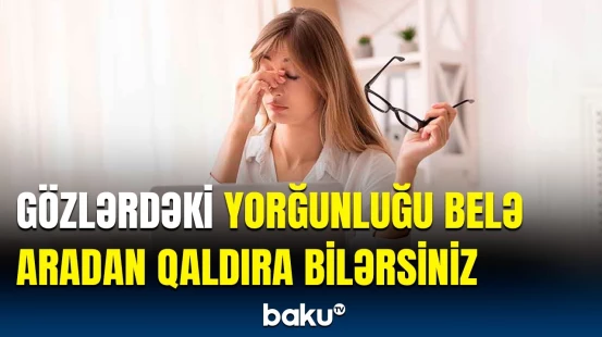 Yorğunluğu hiss etdiyiniz zaman... | 10 saniyəlik məşqin faydası