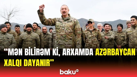 Biz ölkəmizlə, xalqımızla fəxr edə bilərik | İlham Əliyev