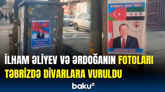 Fəallar Seyid Həsən Amuliyə belə etiraz etdilər | Azərbaycan və Türkiyə liderlərinə dəstək