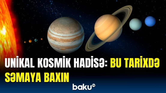 "Planetlərin paradı"nı adi gözlə görmək mümkün olacaq | Tarix açıqlandı