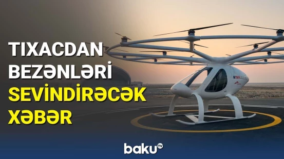 Hava taksisi ilə tanış olun | Uçan maşının özəllikləri