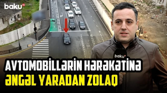 Nərimanov heykəli istiqamətinə gedən yolda hansı problemlər var? - NECƏ OLMALIDIR?