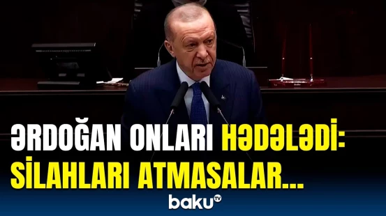 Ərdoğandan sərt mesajlar | Acı aqibətdən xilas ola bilməyəcəklər!
