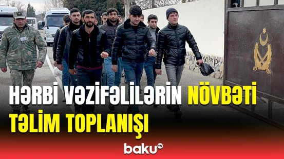 Hərbi vəzifəlilərin döyüş hazırlığı səviyyəsi artırılır