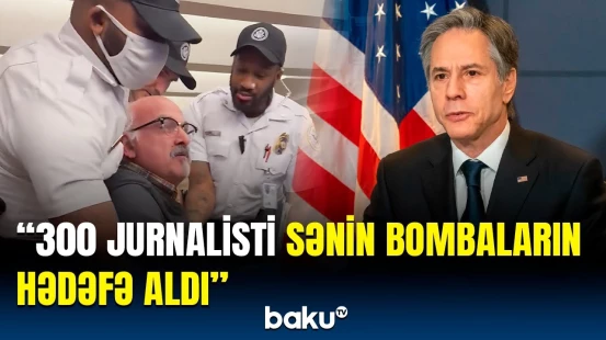 Sən onların qətlinə niyə icazə verdin? | Blinkenin Qəzza barədə çıxışına kəskin etiraz