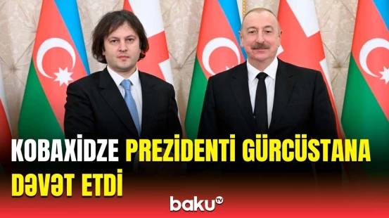 İrakli Kobaxidze ikitərəfli əlaqələrdən danışdı | Tərəfdaşlığımız daha da dərinləşdirilməlidir