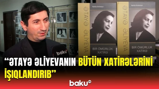 "Bir ömürlük xatirə" adlı kitabın təqdimatı keçirildi