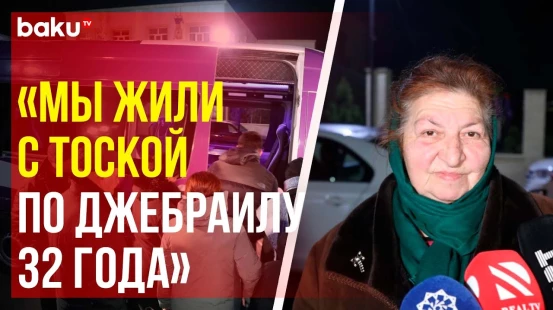 В Джебраил отправилась очередная группа бывших вынужденных переселенцев