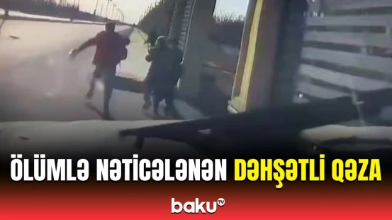 DİN İmişlidəki faciəvi qəzanın görüntülərini yaydı