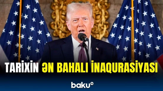 Trampın andiçmə mərasimi neçəyə başa gələcək? | Tədbirə bu məşhur şirkətlər dəstək oldu