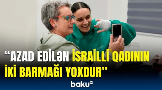 İsrail hərbçilərinə təhvil verilən iki qadın barmağını itirib | İsrail XİN