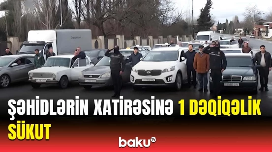 Lənkəranda 20 Yanvar şəhidlərinin ruhu yad edildi