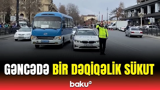 20 Yanvar şəhidlərinin xatirəsi Gəncədə yad edildi