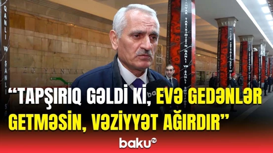 Dedilər ki, milləti qırırlar... | “Bakı Metropoliteni”nin əməkdaşları yaşadıqları faciədən danışdı