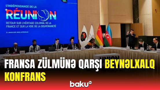 Bakıda Fransa müstəmləkəçiliyindən əziyyət çəkən Reyunyon adası üçün tədbir keçirilir