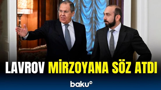 Lavrov və Mirzoyan arasında maraqlı dialoq | Bu sual mənə yox, sizə ünvanlanıb...