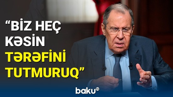 Lavrov Mirzoyanla mətbuat konfransında mühüm xatırlatma etdi