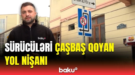 Bu yolda sürücülər nə etməlidir? | Diqqətli olun, yoxsa 40 manat cərimə sizi gözləyir