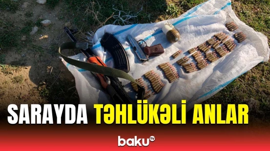 FHN Saray qəsəbəsində hərəkətə keçdi | Əməliyyat görüntüləri