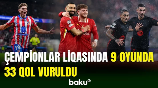 Çempionlar Liqasında 7-ci turun görüşləri keçirilir