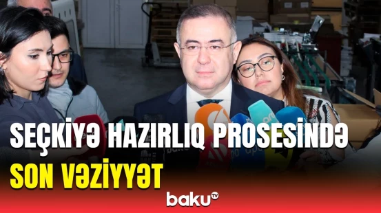 MSK-nın sədr müavini bələdiyyə seçkiləri barədə görülən işləri açıqladı