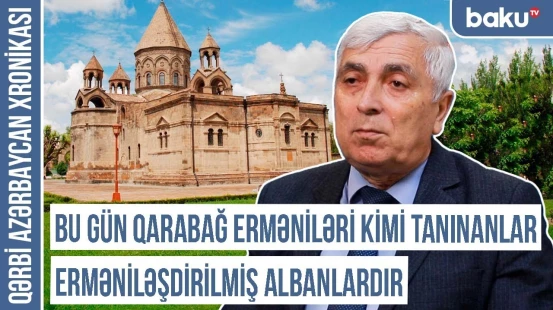 Bu gün Qarabağ erməniləri kimi tanınanlar erməniləşdirilmiş albanlardır