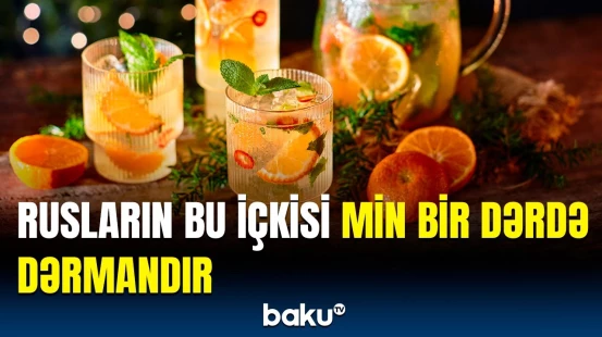 Qaynadılmadan dəmlənən rus içkisi | Soyuqdəymədən qorunmaq üçün bundan qəbul edin